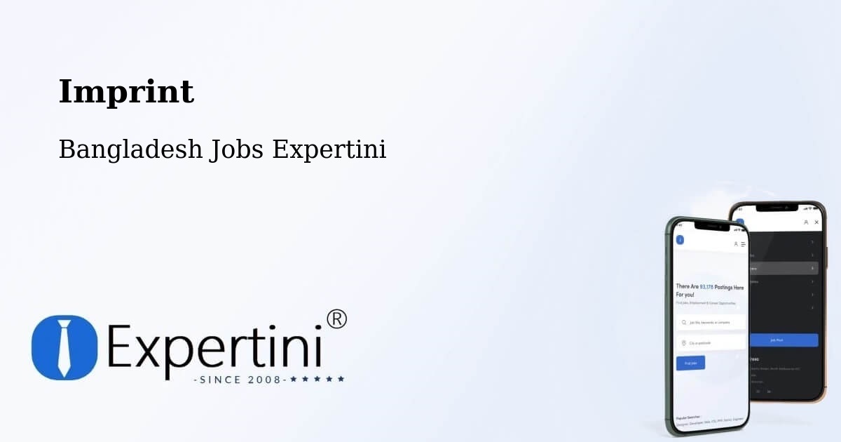 Imprint – Mirzāpur - Bangladesh Jobs Expertini