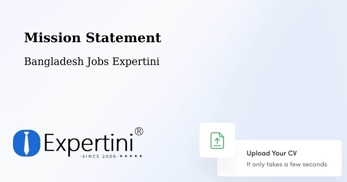 Corporate Mission – Mirzāpur - Bangladesh Jobs Expertini